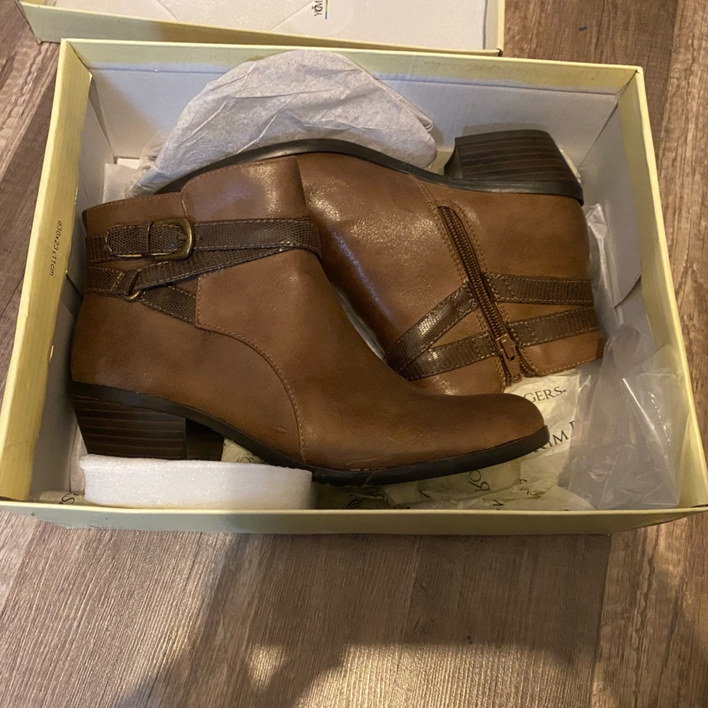 Kim Roger’s boots